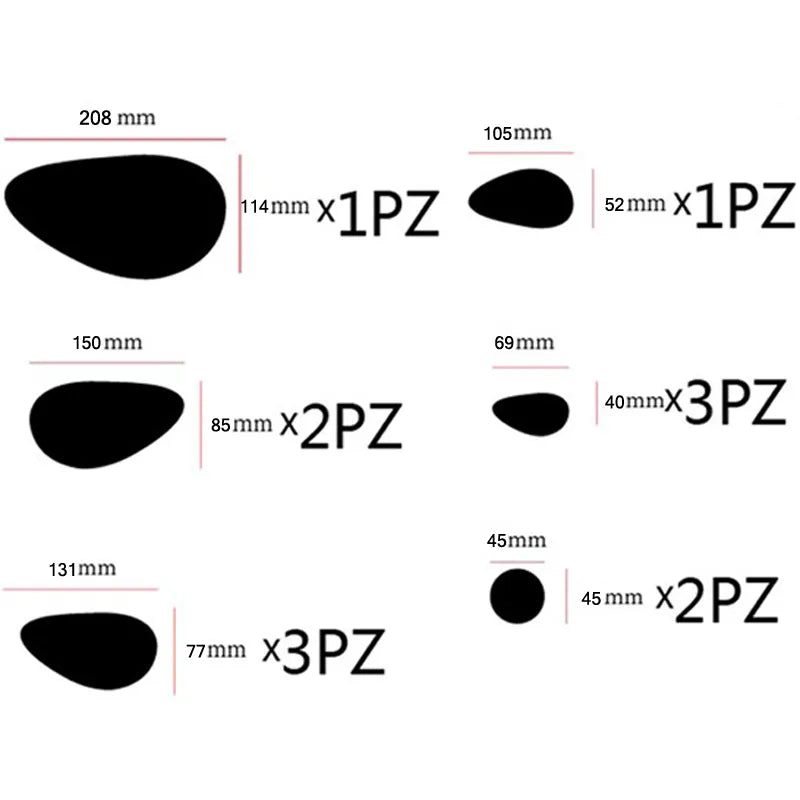 12pcs/set 3d Diy wall sticker decoration mirror wall stickers for TV background home decor Modern Acrylic decoration wall art - Giftcare 