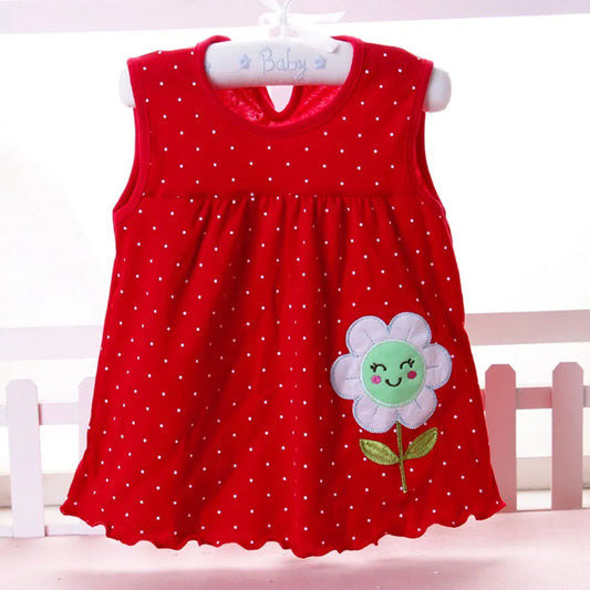 Baby Girls Dress Baby girl summer clothes  Baby Dress Princess 0-2years Cotton Clothing Dress Girls Clothes Low Price - Giftcare 