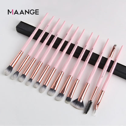MAANGE Makeup Brushes Pro Pink Brush Set - Giftcare 