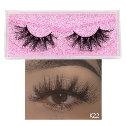 Visofree 5D Mink Eyelashes Long Lasting Mink Lashes - Giftcare 