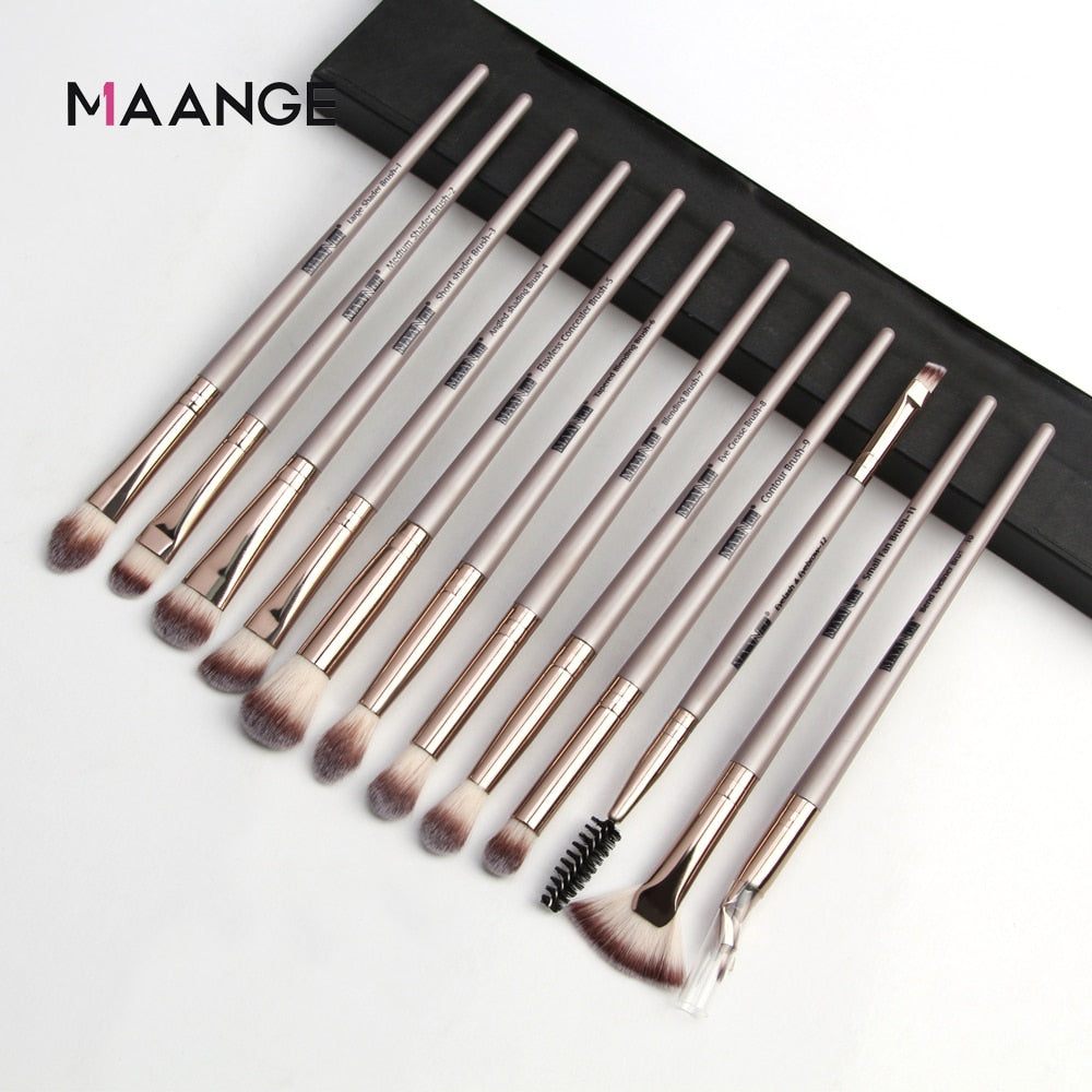 MAANGE Makeup Brushes Pro Pink Brush Set - Giftcare 