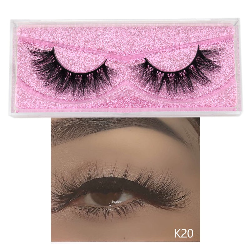 Visofree 5D Mink Eyelashes Long Lasting Mink Lashes - Giftcare 