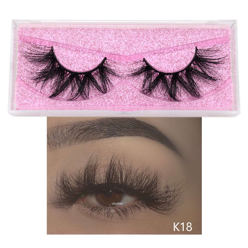 Visofree 5D Mink Eyelashes Long Lasting Mink Lashes - Giftcare 