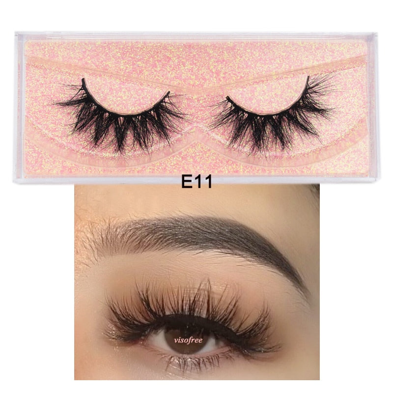 Visofree 5D Mink Eyelashes Long Lasting Mink Lashes - Giftcare 