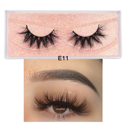 Visofree 5D Mink Eyelashes Long Lasting Mink Lashes - Giftcare 