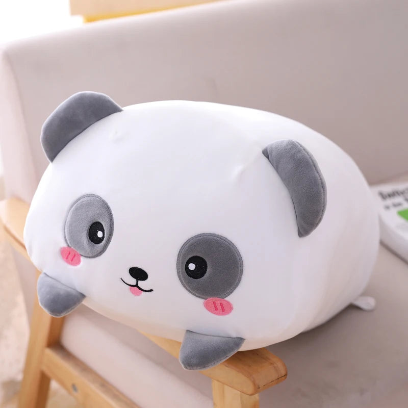 20cm Kawaii Animal Dinosaur Pig Cat Bear Plush Toy Soft Panda Hamster Elephant Deer Stuffed Doll Pillow Birthday Gift