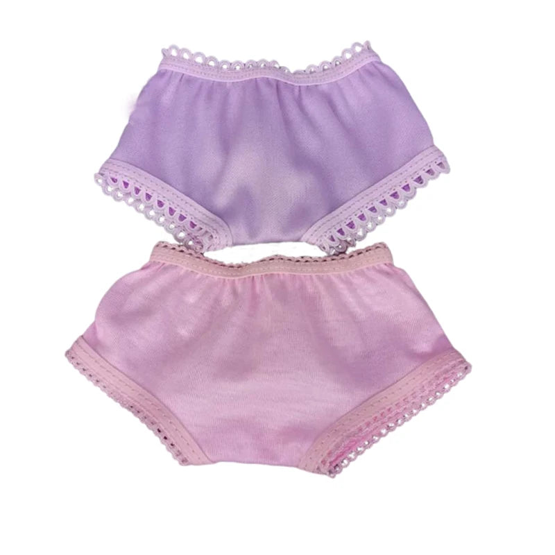 Doll Accessories Underpants Baby Doll Socks Headband Bib