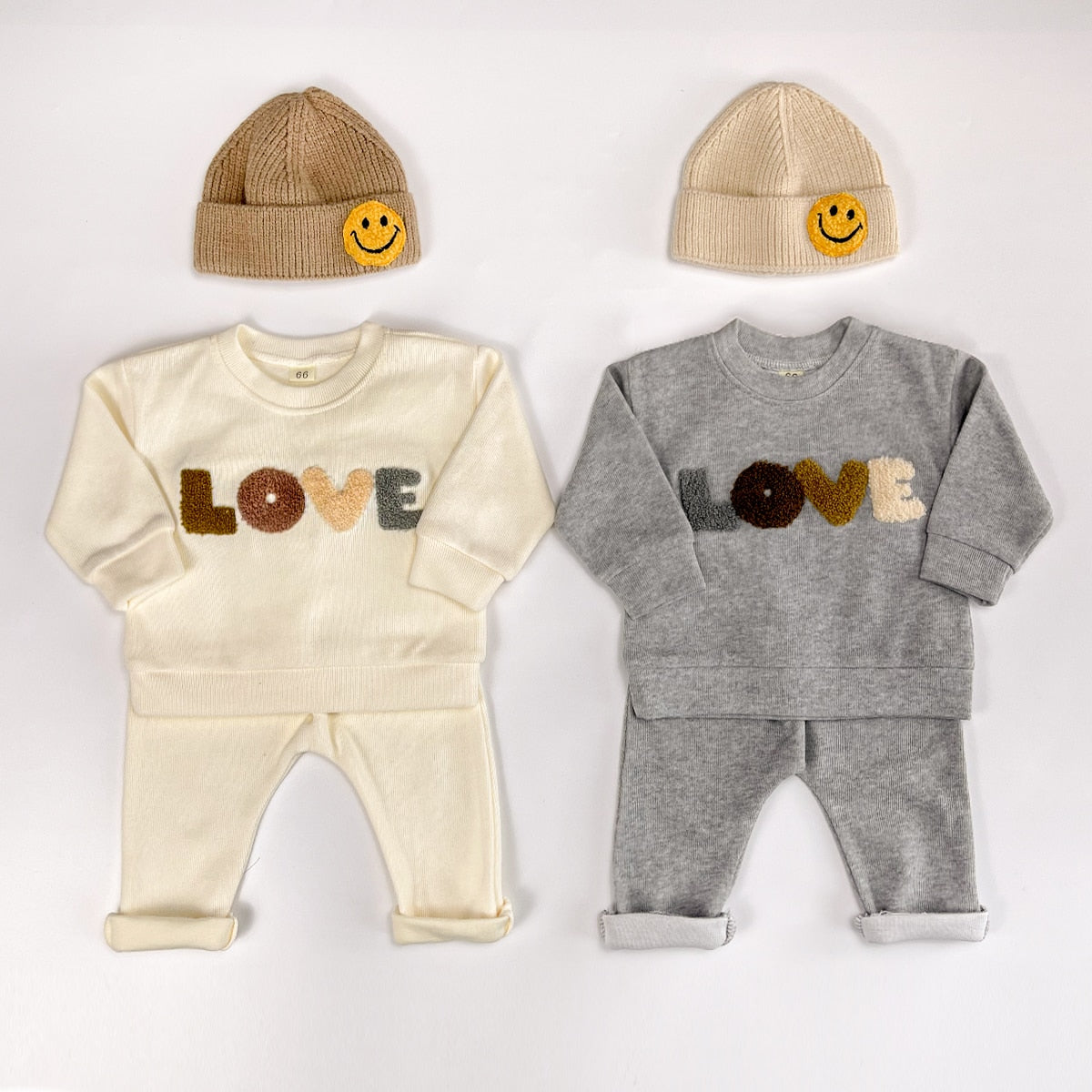 Baby Clothes Sets Infant Spring Autumn Kids Outfits Baby Hoodie Sweatshirt Suit Children Cotton Tops + Pants Baby Clothing Set - Giftcare 