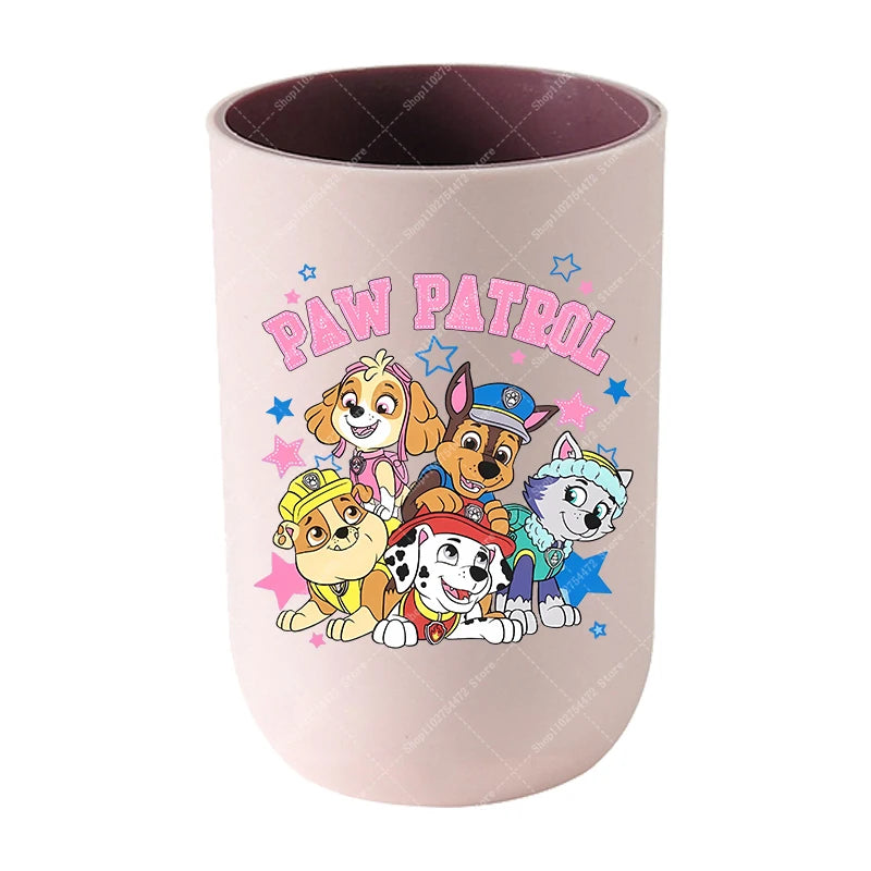 PAW Patrols Kids Cartoon Cute Toothbrush Cup Skye Chase Children Anime Mouthwash Cups Boy Girl Portable Plastic Rinse Mug Gifts