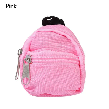 1PC New Fashion Doll Bag For Kids Above 3+ Cute Mini Backpack Rucksack Travel Case Keychain Haversack Child Gift Accessories