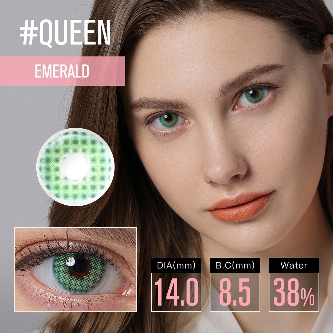Natural Color Lens Eyes 1Pair Color Contact Lenses For Eyes Beauty - Giftcare 