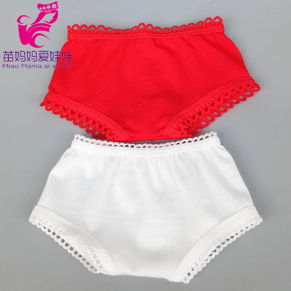 Doll Accessories Underpants Baby Doll Socks Headband Bib