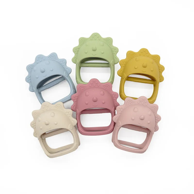New Design Soft Silicone Teethers For Baby Newborn Training Grip Baby Toy Pendant Chewing Teething For Baby Accessories Toys - Giftcare 