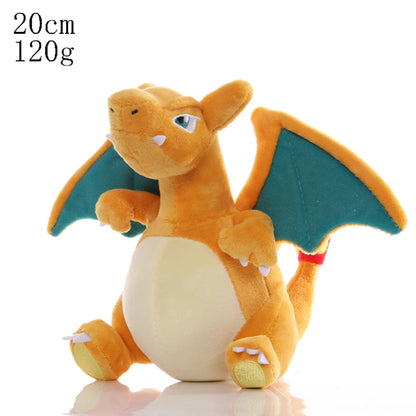 Pokemon Shiny Charizard Plush Toy Charmender Mega Evolution Charizard X Y Stuffed Doll Pikachu Plushies Toys Hobbies Xmas Gifts