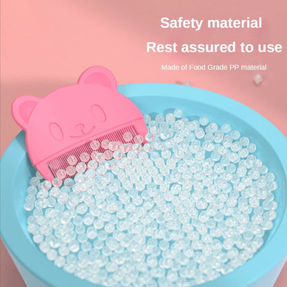 Baby Care Accessories Fetal Head Fat Comb Infant Bathing Soft Comb Newborn Hair Cleaning Supplies Infant Silicon Head Massager