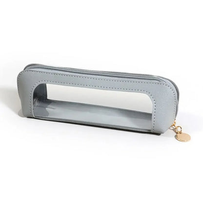 Cosmetic Bag Makeup Brush Storage Bag Portable Travel Wash Toiletries Organizer PU Portable Small Beauty Case Wash Bag Pouch