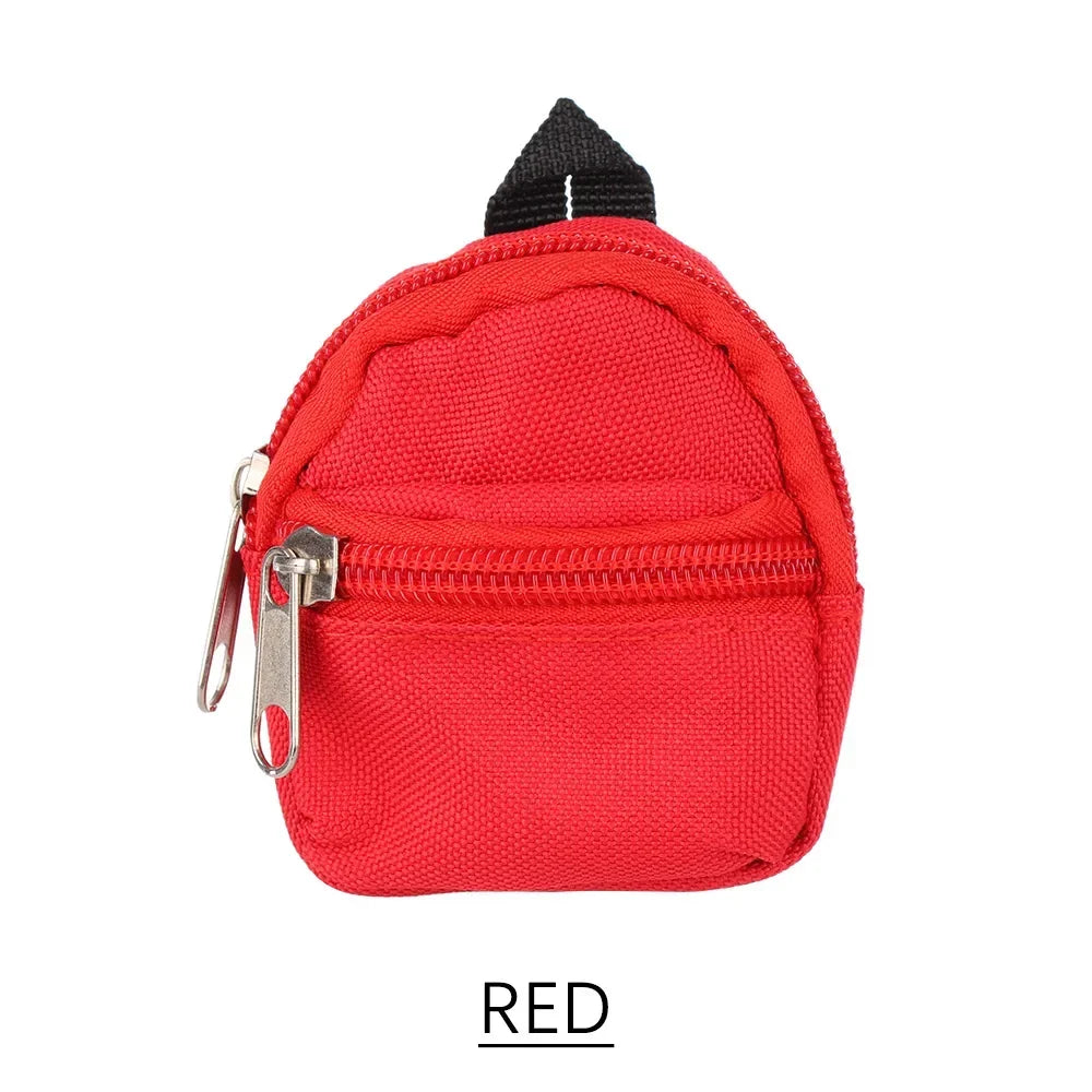 1PC New Fashion Doll Bag For Kids Above 3+ Cute Mini Backpack Rucksack Travel Case Keychain Haversack Child Gift Accessories