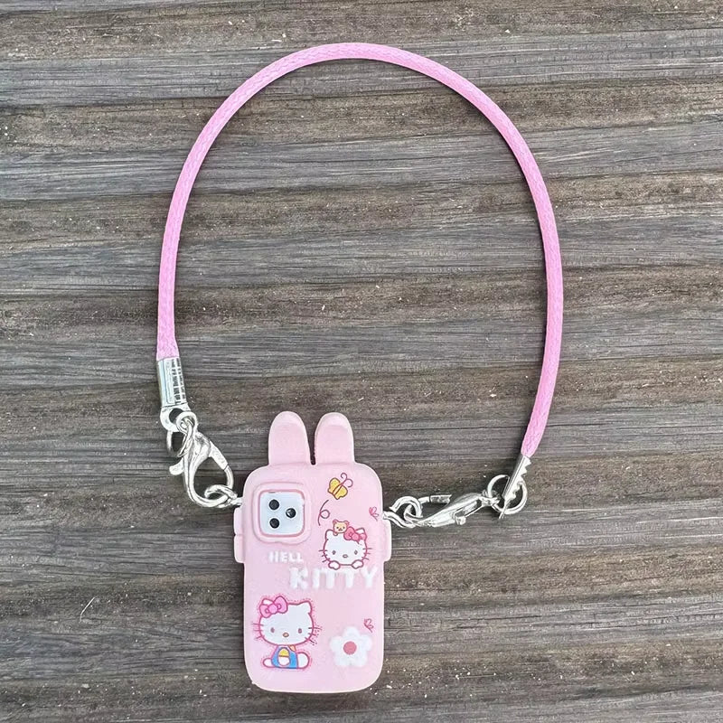 For Crybaby Accessories For Labubu Accessories Cartoon style camera phone Bag Plush Doll Accessories Pendant Fan Birthday Gift