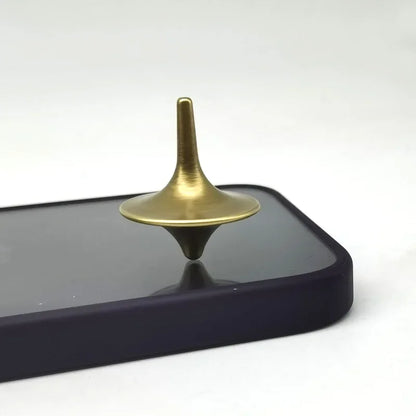 Mini Metal Gyroscope, EDC Small Toy, Fingertip Whirlwind Gyroscope Anti-stress and Irritability Toy, Exquisite Adult Gift