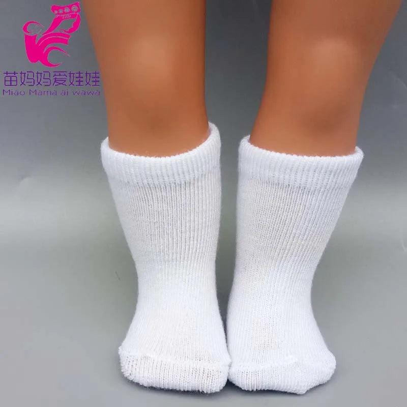 Doll Accessories Underpants Baby Doll Socks Headband Bib