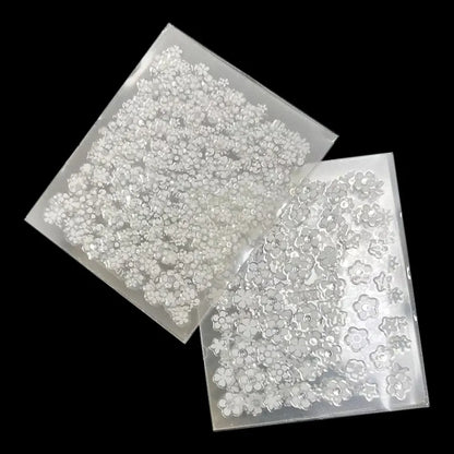 10 Pcs Sheets Nail Art Transfer Stickers 3D Design Manicure Tips Decal Decorations Hot Selling - Giftcare 