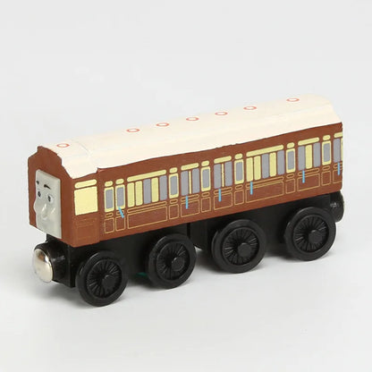 Thomas and Friends Children Wooden Track Train Set Toy Molley James Percy Molley Model Toy Magnetic Rail Train Toys for Boys