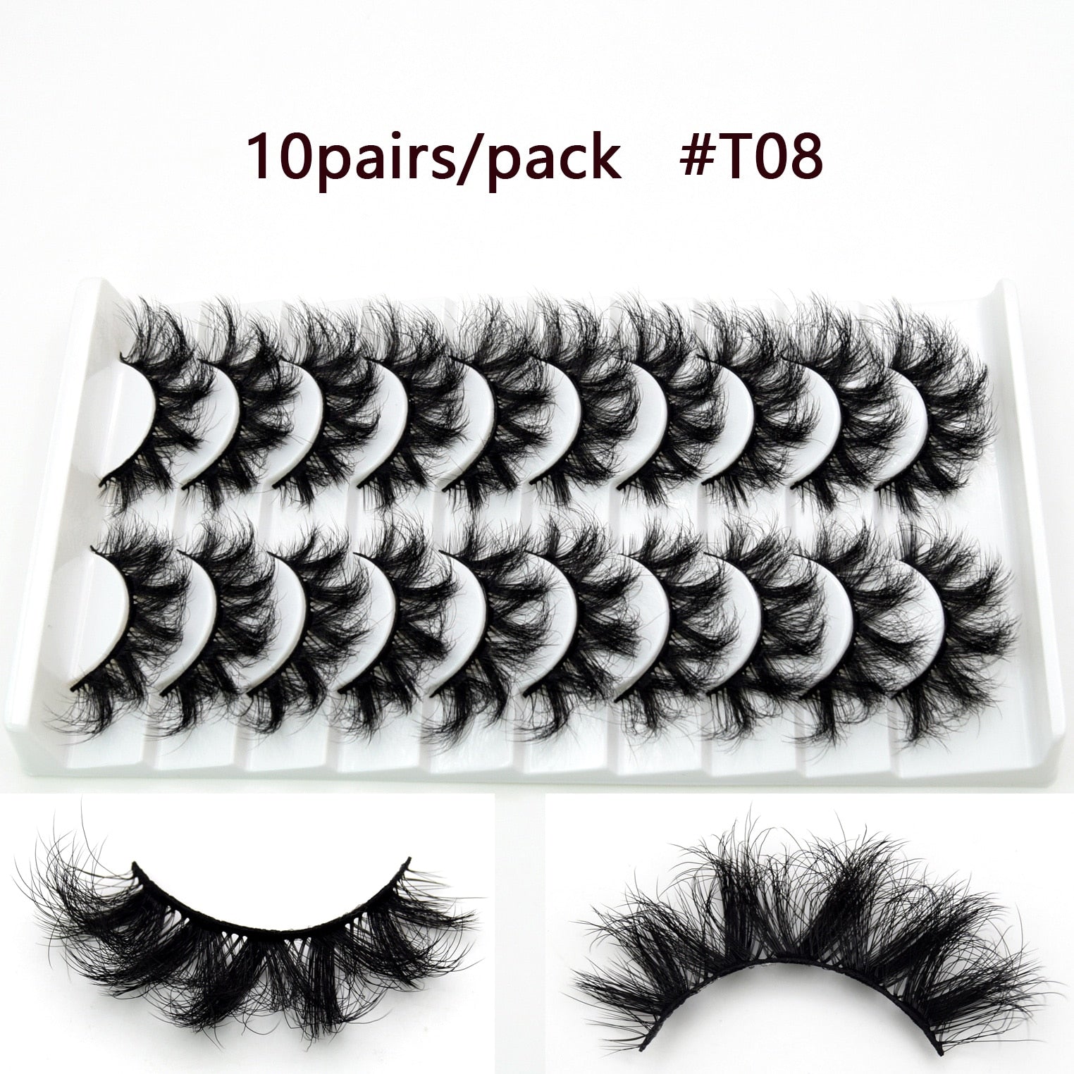 Visofree 5D Mink Eyelashes Long Lasting Mink Lashes - Giftcare 