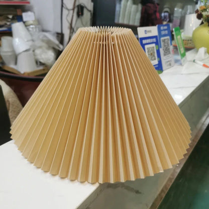 Table Lamp Cover DIY Pleated Lamp cover Wall Lamp/floor Lamp/pendant lamp Handmade Cloth cover