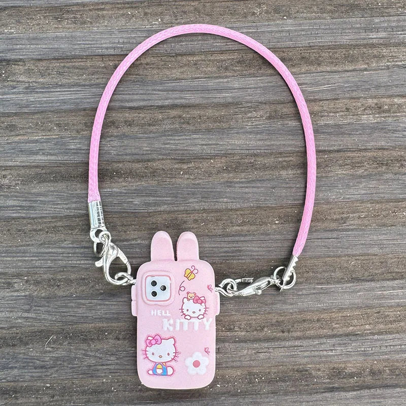 For Crybaby Accessories For Labubu Accessories Cartoon style camera phone Bag Plush Doll Accessories Pendant Fan Birthday Gift