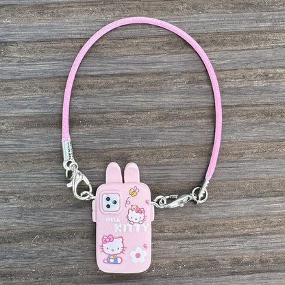 For Crybaby Accessories For Labubu Accessories Cartoon style camera phone Bag Plush Doll Accessories Pendant Fan Birthday Gift