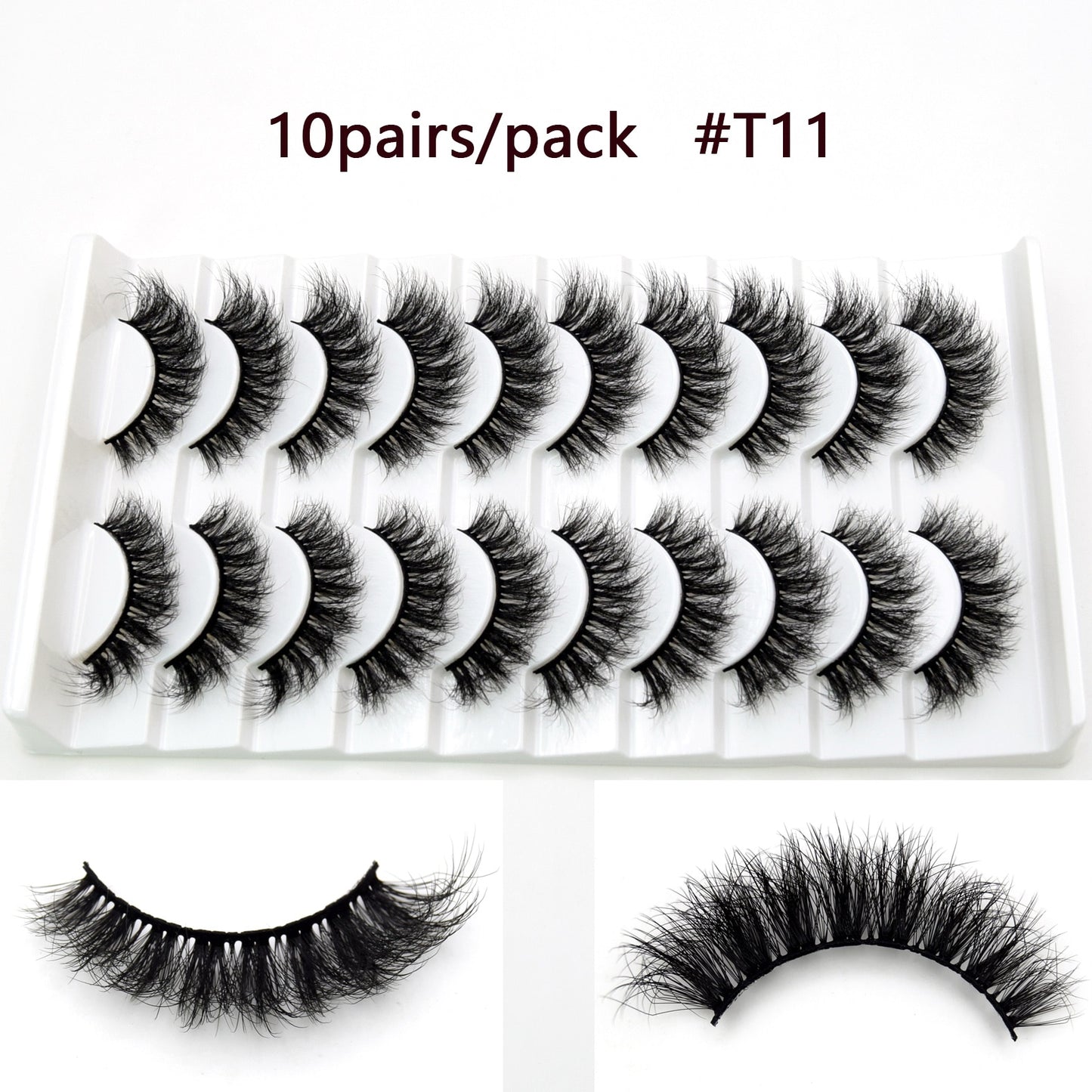 Visofree 5D Mink Eyelashes Long Lasting Mink Lashes - Giftcare 