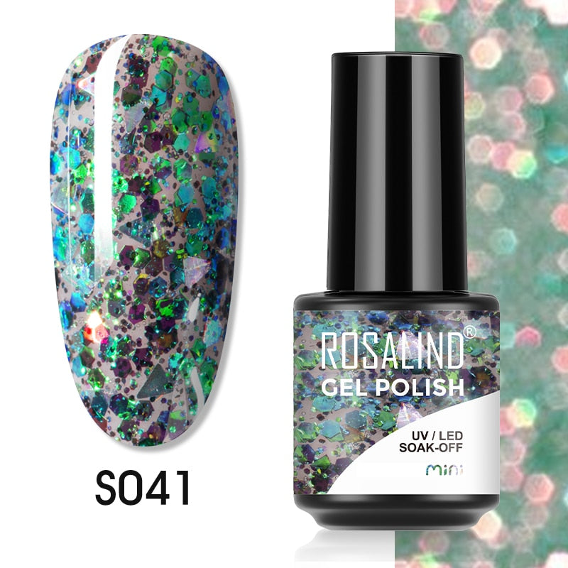 ROSALIND Gel Nail Polish Lamp All For Nails Art Manicure With Matt Base - Giftcare 