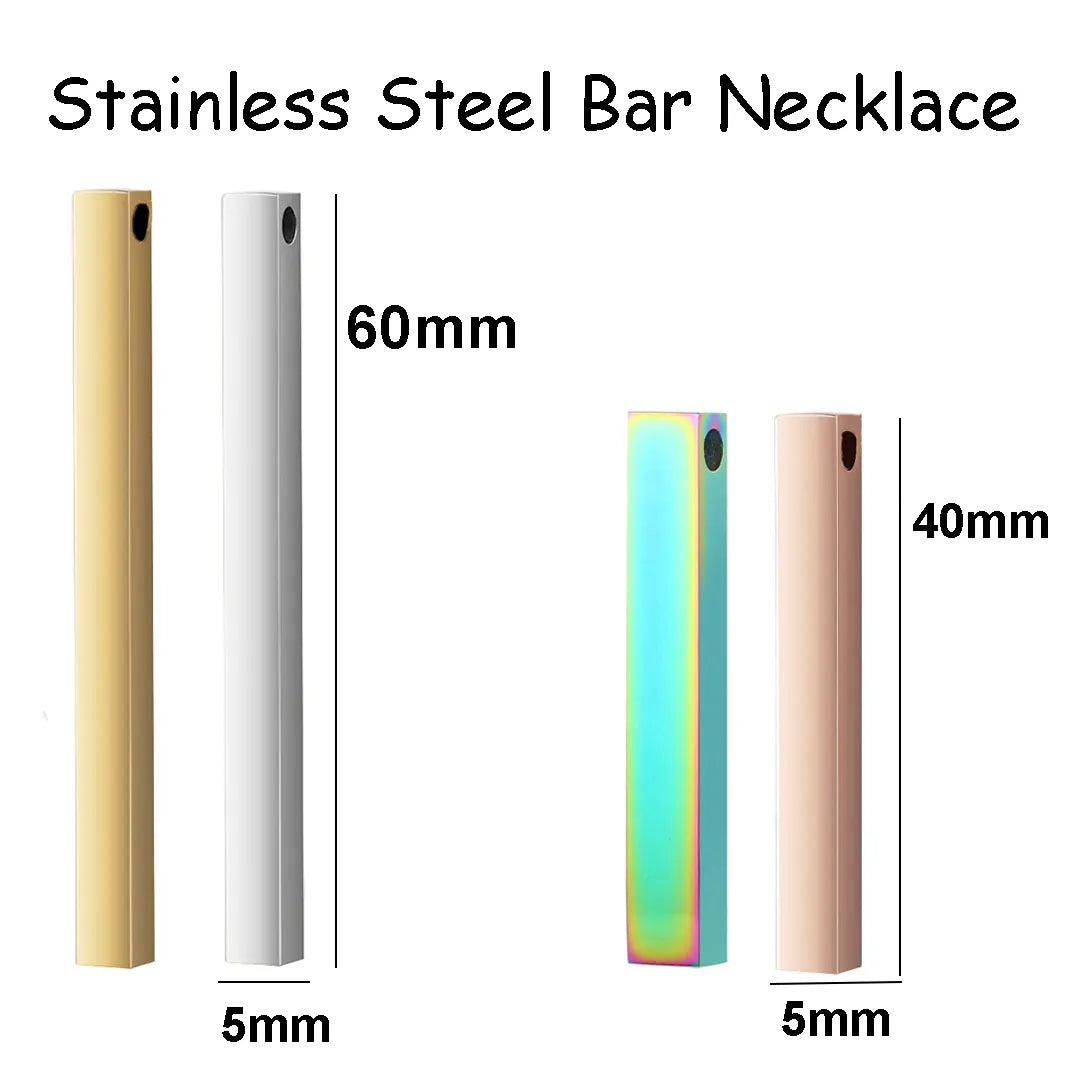 Personnalisé Bracelet for Women Custom Necklace Bar Engraved Name Text Mantra Bangle Cuff Stainless Steel Jewelry for Women Gift - Giftcare 