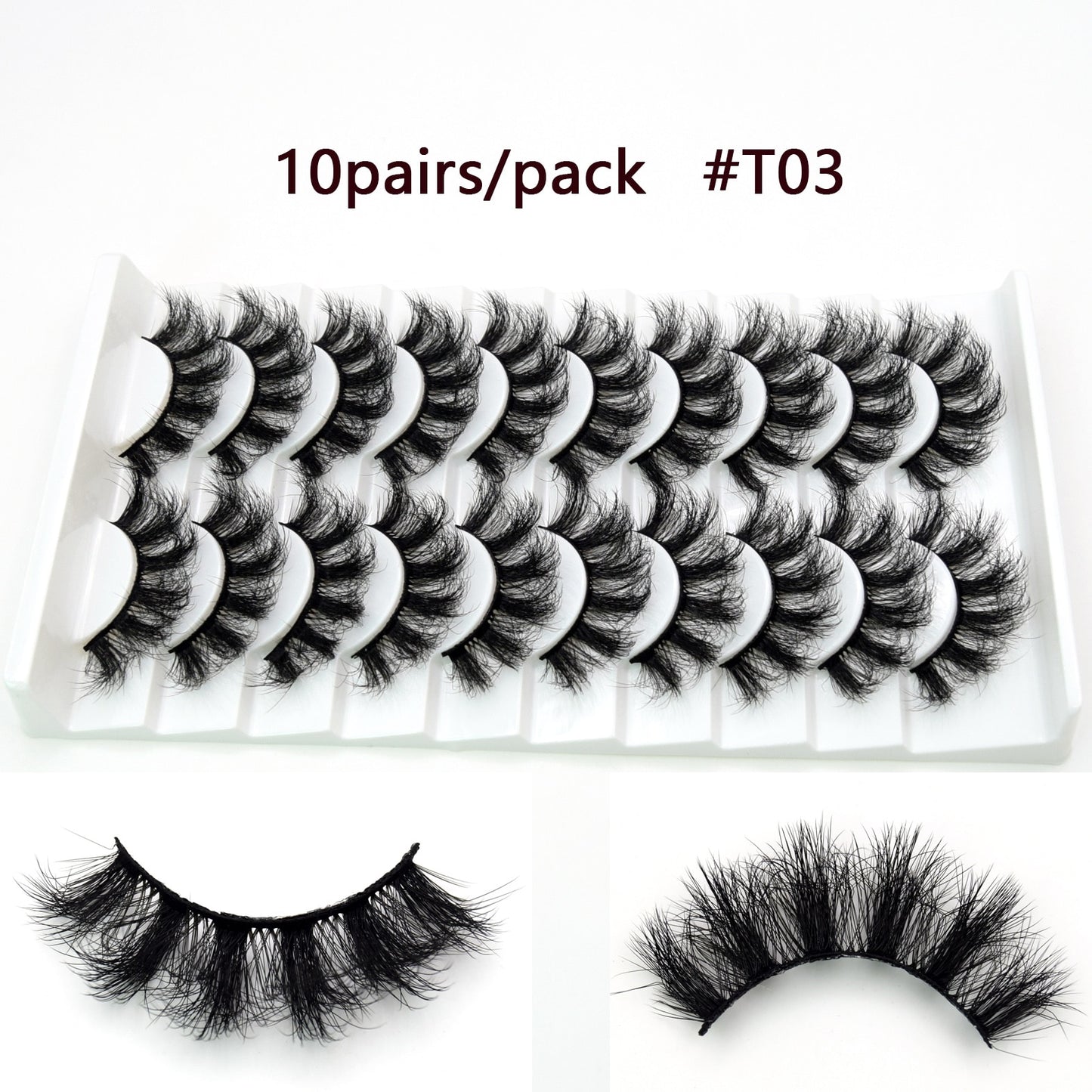 Visofree 5D Mink Eyelashes Long Lasting Mink Lashes - Giftcare 