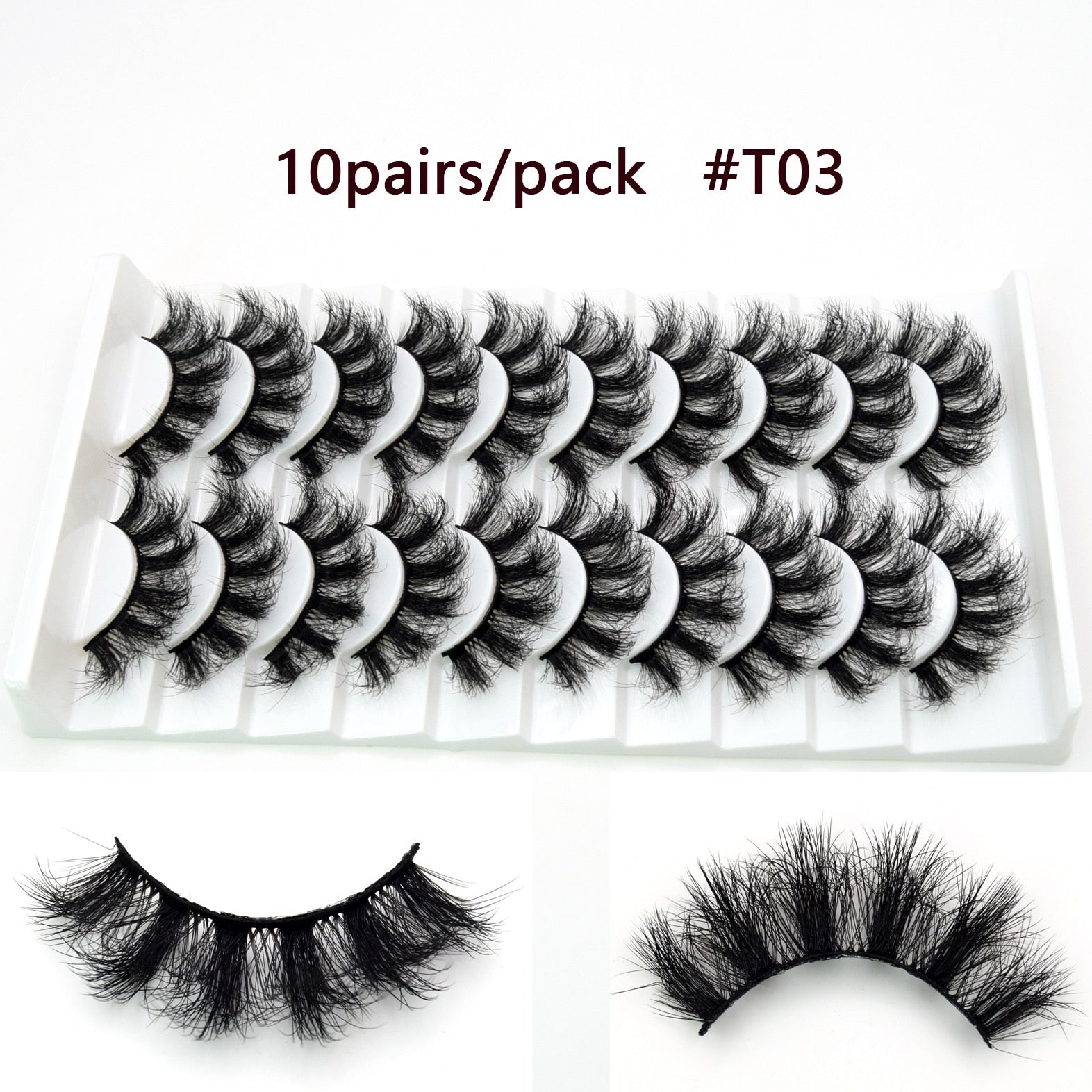 Visofree 5D Mink Eyelashes Long Lasting Mink Lashes - Giftcare 