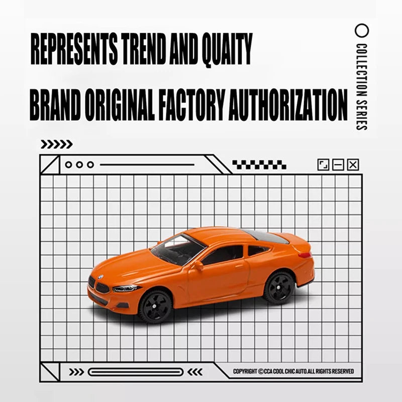 CCA MSZ 1:64 Volkswagen Beetle Exquisite hanging model classic car static car model alloy die-casting car model collection gift