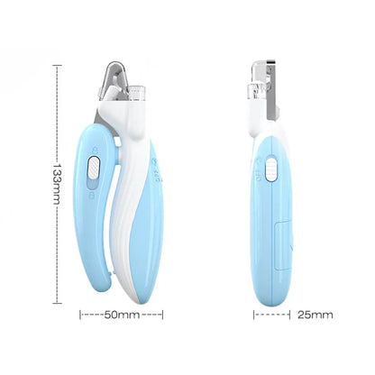 Professional Pet Nail Clippers with Led Light Pet Claw Grooming Scissors for Dogs Cats Small Animals Paw Nail Trimmer Pet Supply.Free shipping