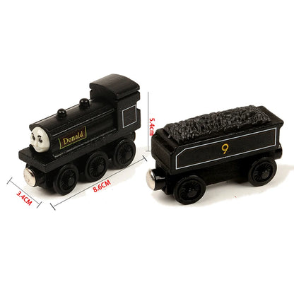 Thomas and Friends Children Wooden Track Train Set Toy Molley James Percy Molley Model Toy Magnetic Rail Train Toys for Boys