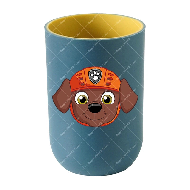 PAW Patrols Kids Cartoon Cute Toothbrush Cup Skye Chase Children Anime Mouthwash Cups Boy Girl Portable Plastic Rinse Mug Gifts