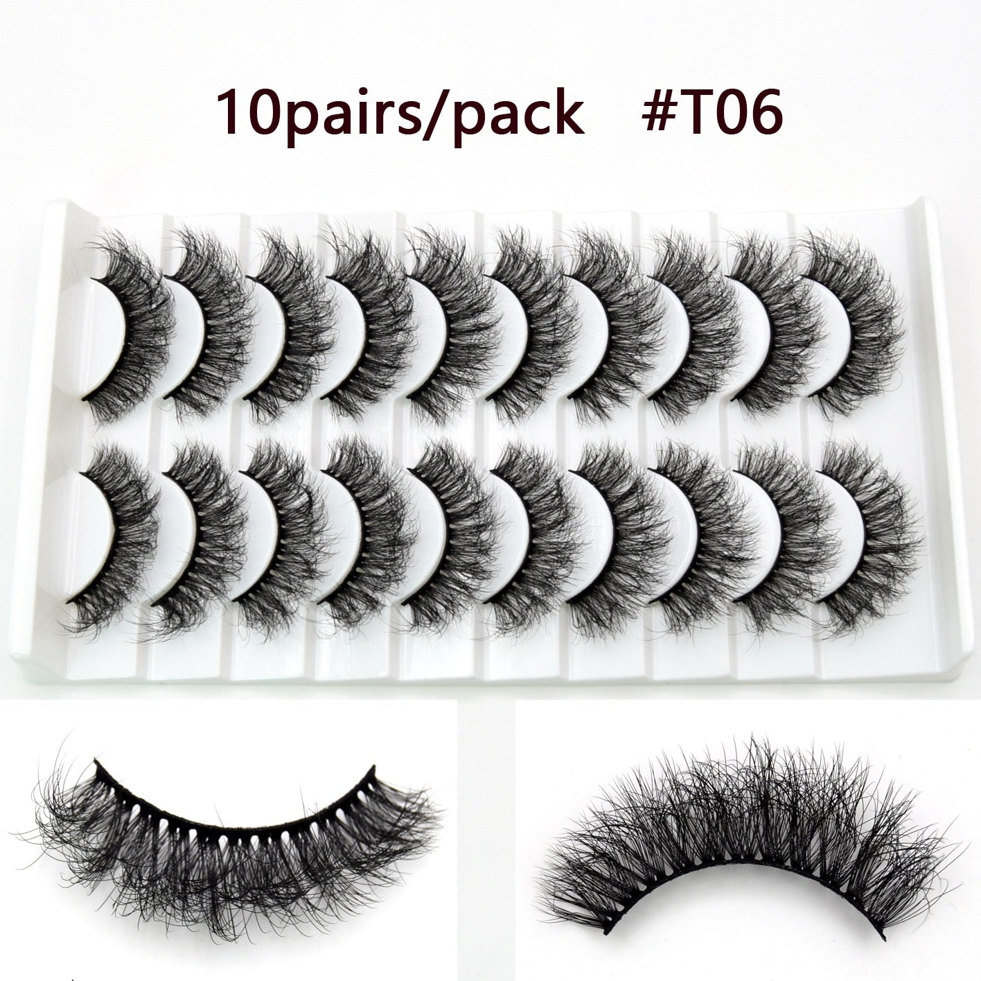 Visofree 5D Mink Eyelashes Long Lasting Mink Lashes - Giftcare 
