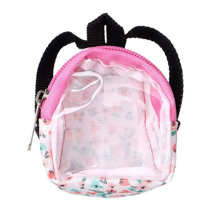 1PC New Fashion Doll Bag For Kids Above 3+ Cute Mini Backpack Rucksack Travel Case Keychain Haversack Child Gift Accessories