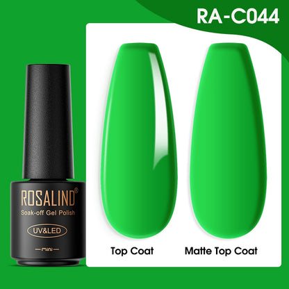 ROSALIND Gel Nail Polish Lamp All For Nails Art Manicure With Matt Base - Giftcare 