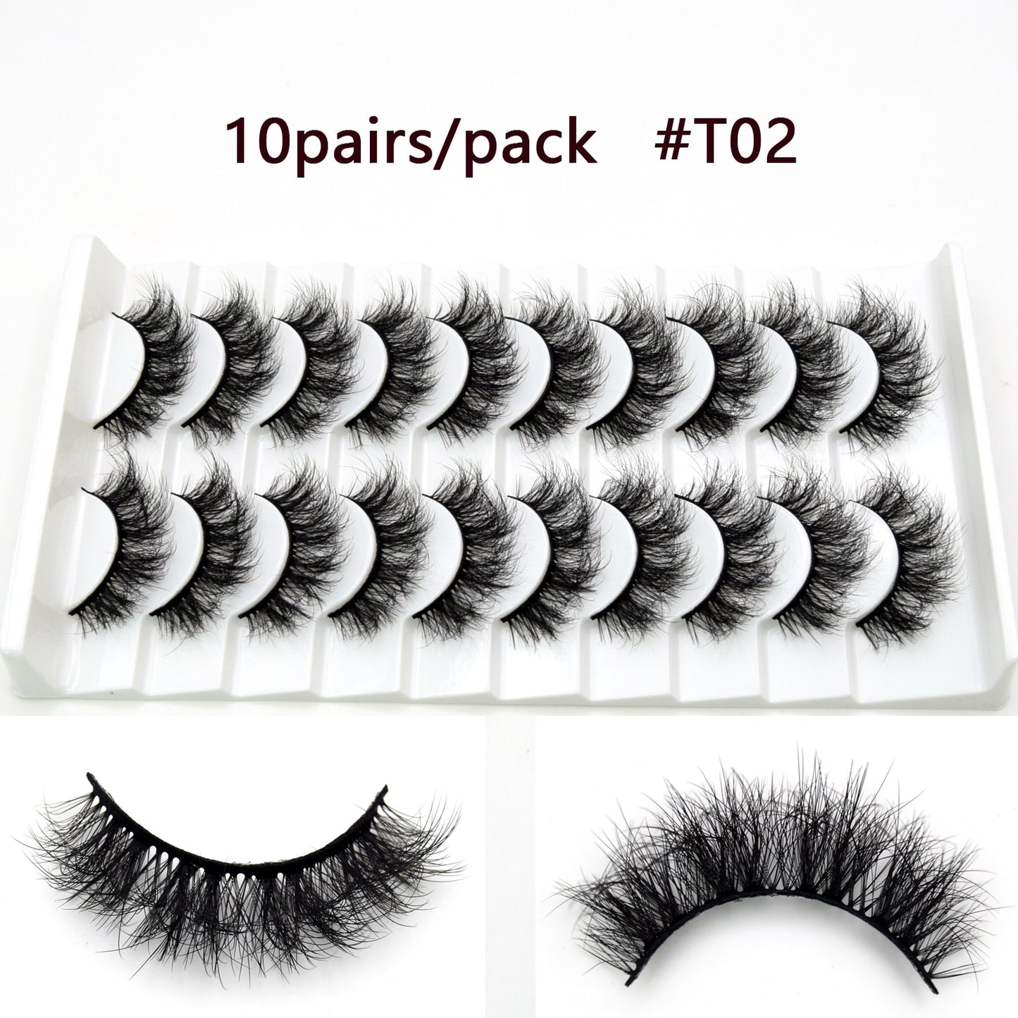 Visofree 5D Mink Eyelashes Long Lasting Mink Lashes - Giftcare 