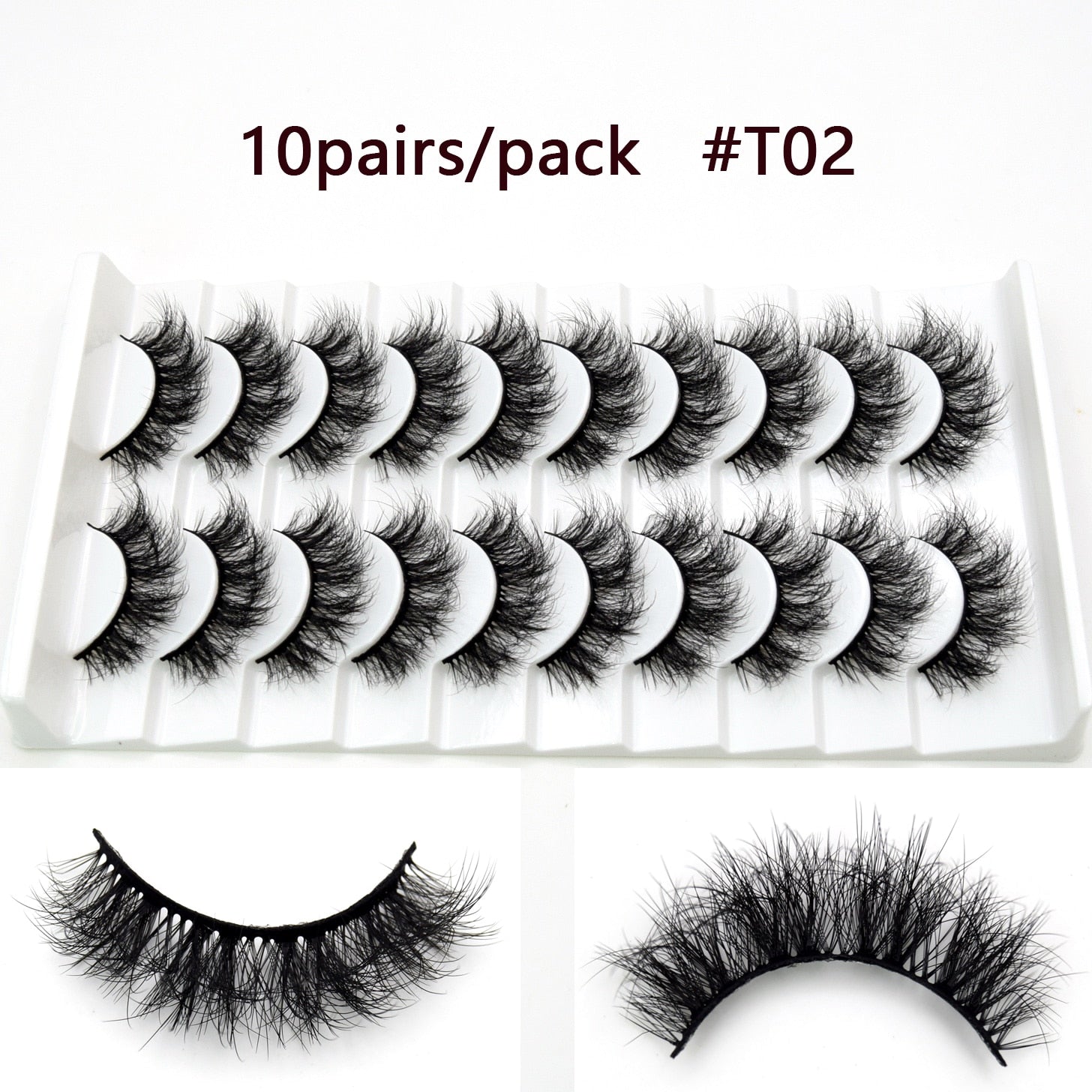 Visofree 5D Mink Eyelashes Long Lasting Mink Lashes - Giftcare 