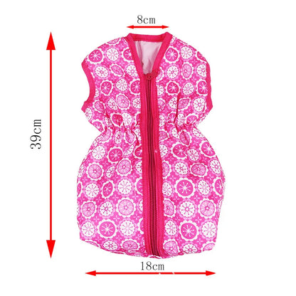 Doll accessories for 15-17inch new born doll backpack seat towel blanket Toy diaper Panties bag