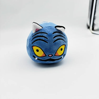 NEW Anime Kpop Demons Hunters Plush Cute Purple Tiger Black Hat Magpie With 3 Eyes Monster Hunt Girl Group Stuffed For Fans