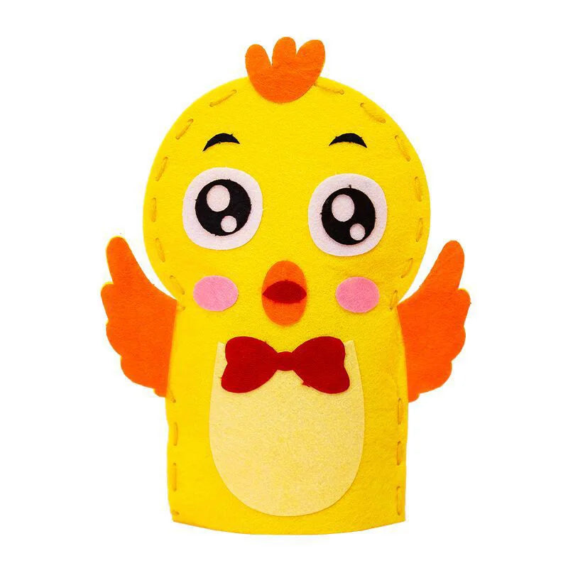 Stuffed Plush Animals Toys Hand Finger Story Puppet Handmade DIY Dolls Educational Baby Toys Halloween Christmas Children GIft