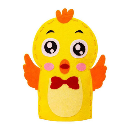 Stuffed Plush Animals Toys Hand Finger Story Puppet Handmade DIY Dolls Educational Baby Toys Halloween Christmas Children GIft