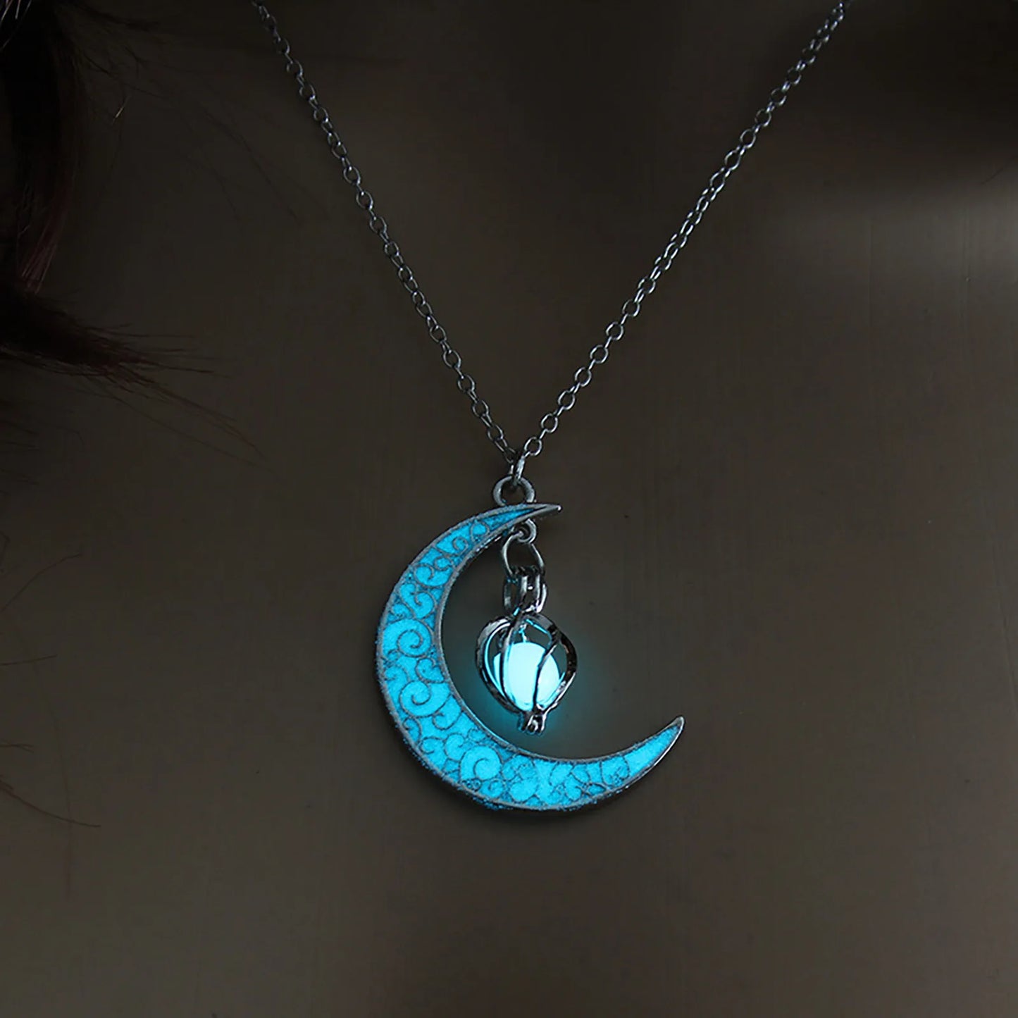 Whirlwind Luminous Necklaces Pendants For Womens
