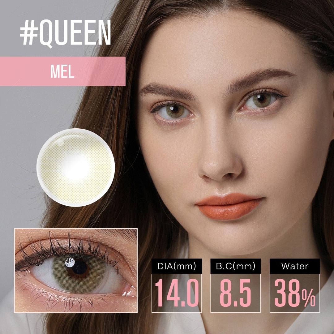 Natural Color Lens Eyes 1Pair Color Contact Lenses For Eyes Beauty - Giftcare 